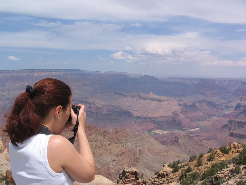 La fotografía es uno de los hobbies de Idoia