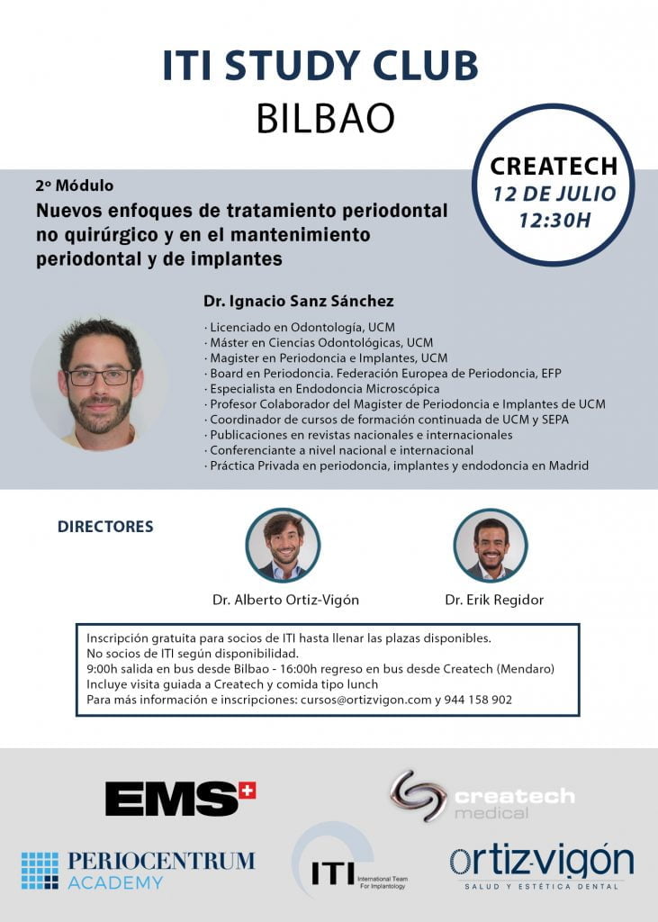 Cartel del Study Club de ITI en Createch