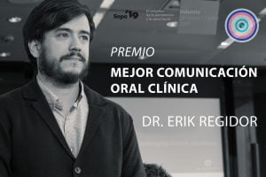 Erik Regidor, mejor comunicación oral clínica en SEPA 2019